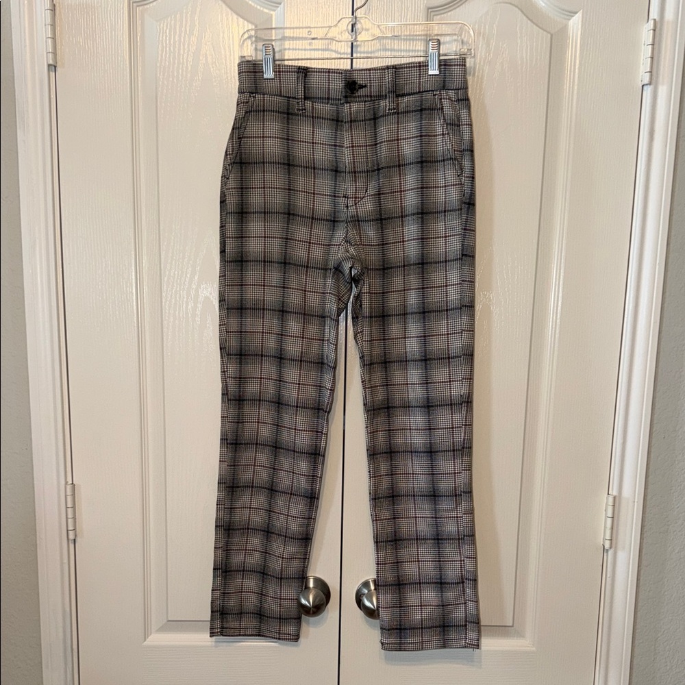 American Eagle Outfitters Super Hi Rise Skinny Plaid Trouser Size 0